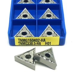 TNMG160402 HA H01 High Quality External Turning Tool Carbide Insert Aluminum Copper Tool TNMG 160402 Lathe Tools Turning Insert