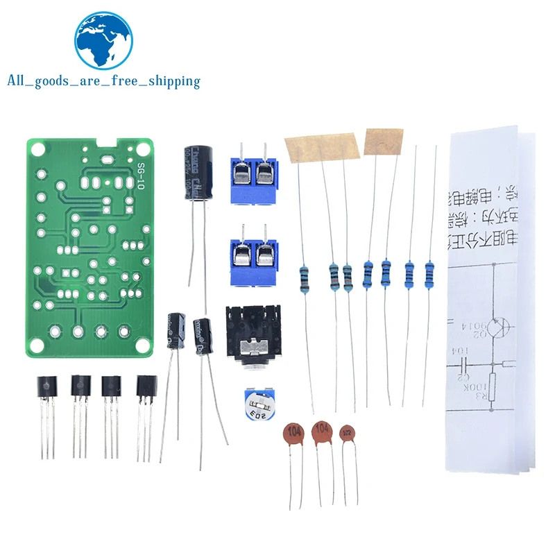 1/3 Stück Weißes Rauschen Signalgenerator DIY-Kit Elektronik-Bausatz 2-Kanal-Ausgang für Burn-in-Tests und Schlaftherapie Geräuschgenerator – Detail 7
