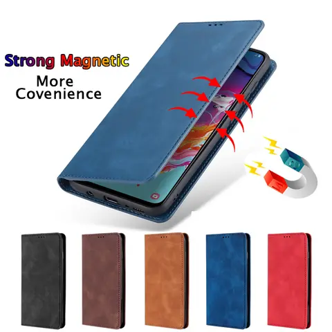 Wallet Cover For Xiaomi Redmi Note 7 7S 7A 6 5 4 3 8 8A 8T 6A 5A 4A 4X 3S K20 Pro SE Plus case Flip Magnetic Cover Phone Leather