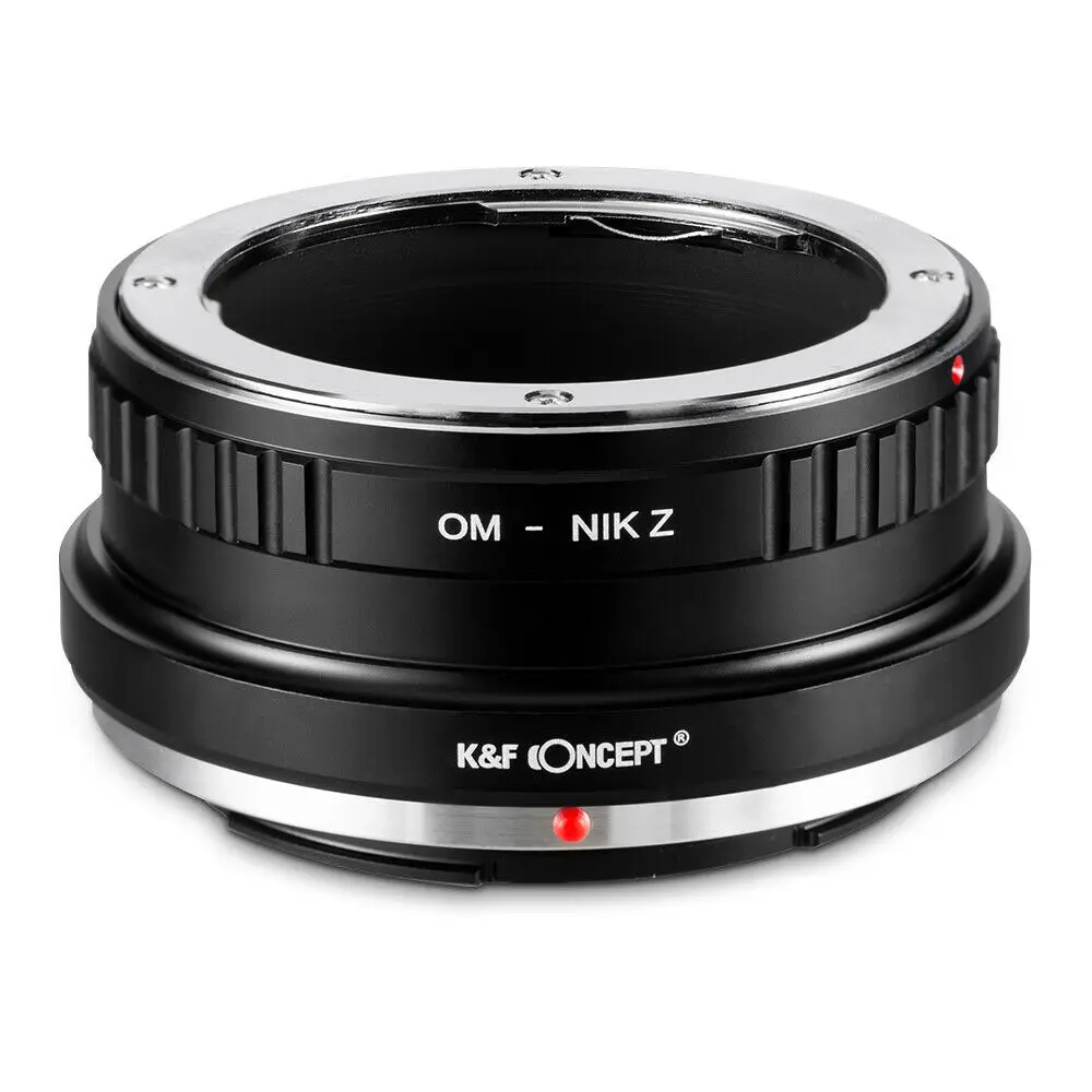 

K&F Concept OM-NIK Z Adapter for Olympus OM Mount Lens to Nikon Z Mount Camera Zfc Z30 Z50 Z5 Z6 Z6II Z7 Z9 Lens Adapter Adaptor