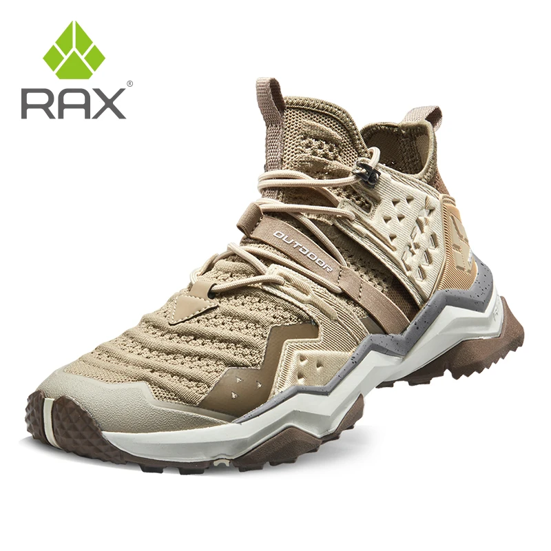 

Rax, New Waterproof Men Hiking Shoes, Hiking Mountain Boots, Breathable Running Shoes, Trekking Shoes, Outdoor Mens Sneakers