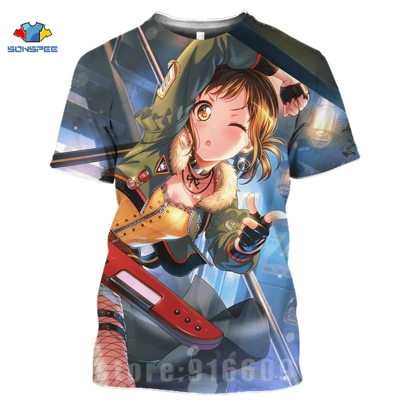 3d Anime Idol Gril T Shirt Print Love Live Men\'s T Shirts Women Sportswear Homme Fashion T-shirt Cute Gril Harajuku Funny Shirts