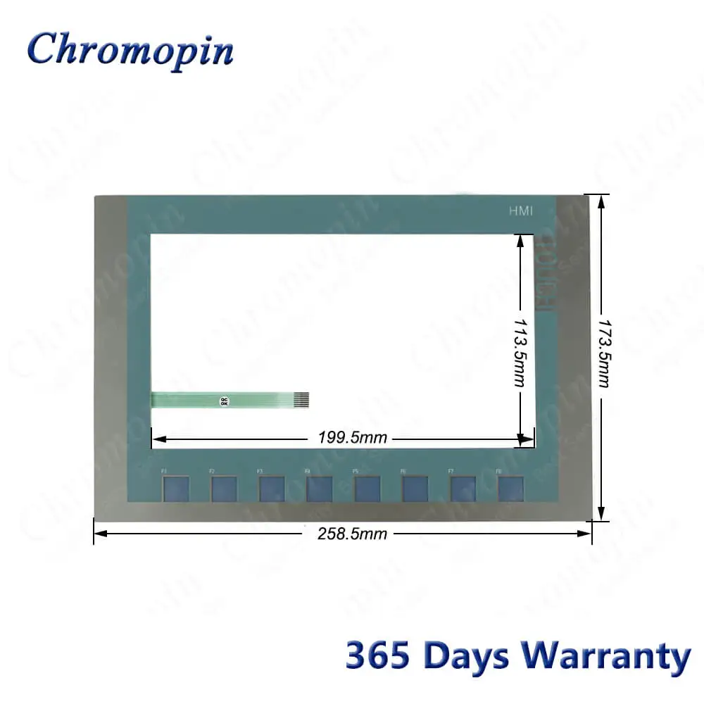 Touch Screen Digitizer voor 6AV2123-2JB03-0AX0 KTP900 Touch Panel voor 6AV2 123-2JB03-0AX0 KTP900 met Membraan Toetsenbord Schakelaar