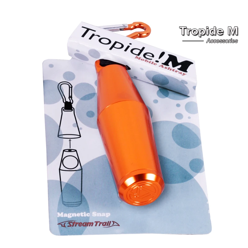Stream Trail Tropide Portable Ashtray Magnetic Snap Waterproof Bag Pendant Accessories Environment Protection Fashion Easy Carry