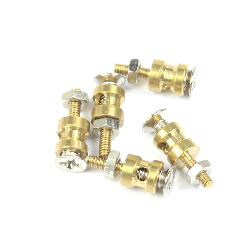 10PCS/Set 2.1mm Adjustable Pushrod Connectors Linkage Stoppers for RC Airplane Push Link Plug Quick Adjustable DIY Part