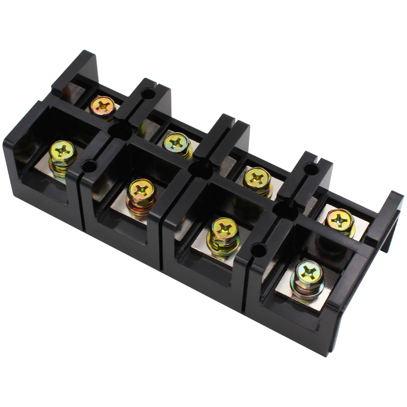 Original Export 4-bit 60A 600V TC-604 High Current Terminal Blocks Terminal Block Wiring Column Wire Connector Splice