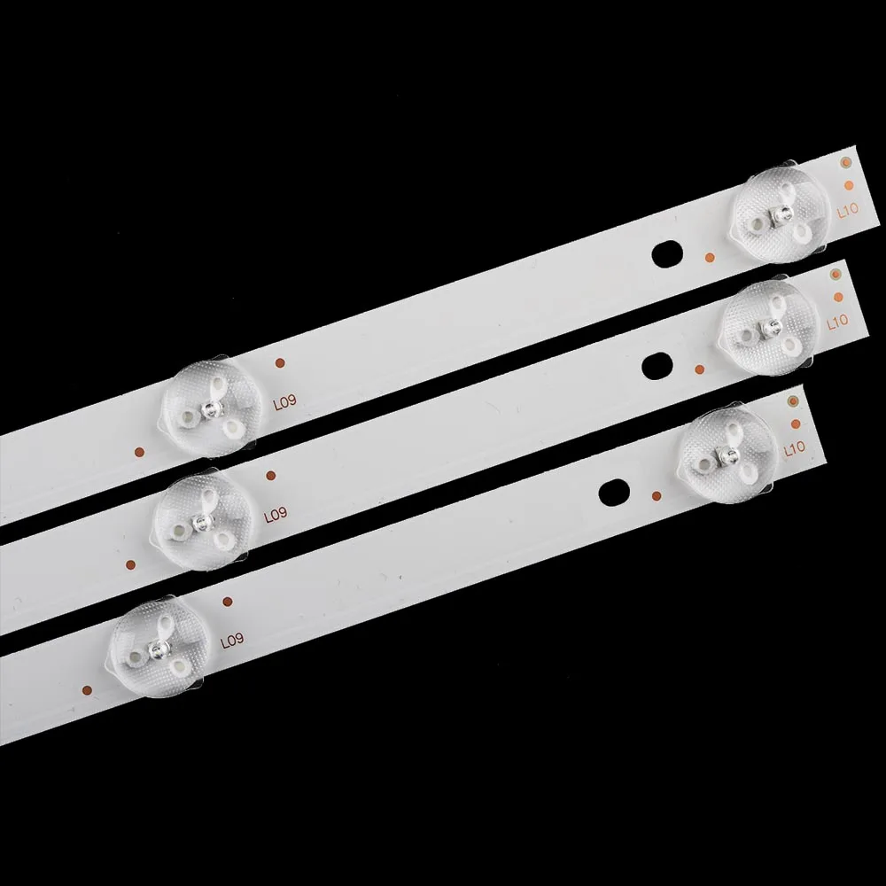 4/16pcs LED Backlight strip For JS-D-JP50DM-A101EC (80510) 101EC 50LEM-1043\\FTS2C D50-M30 v500dj6-qe1 10 lamp 6V/leds