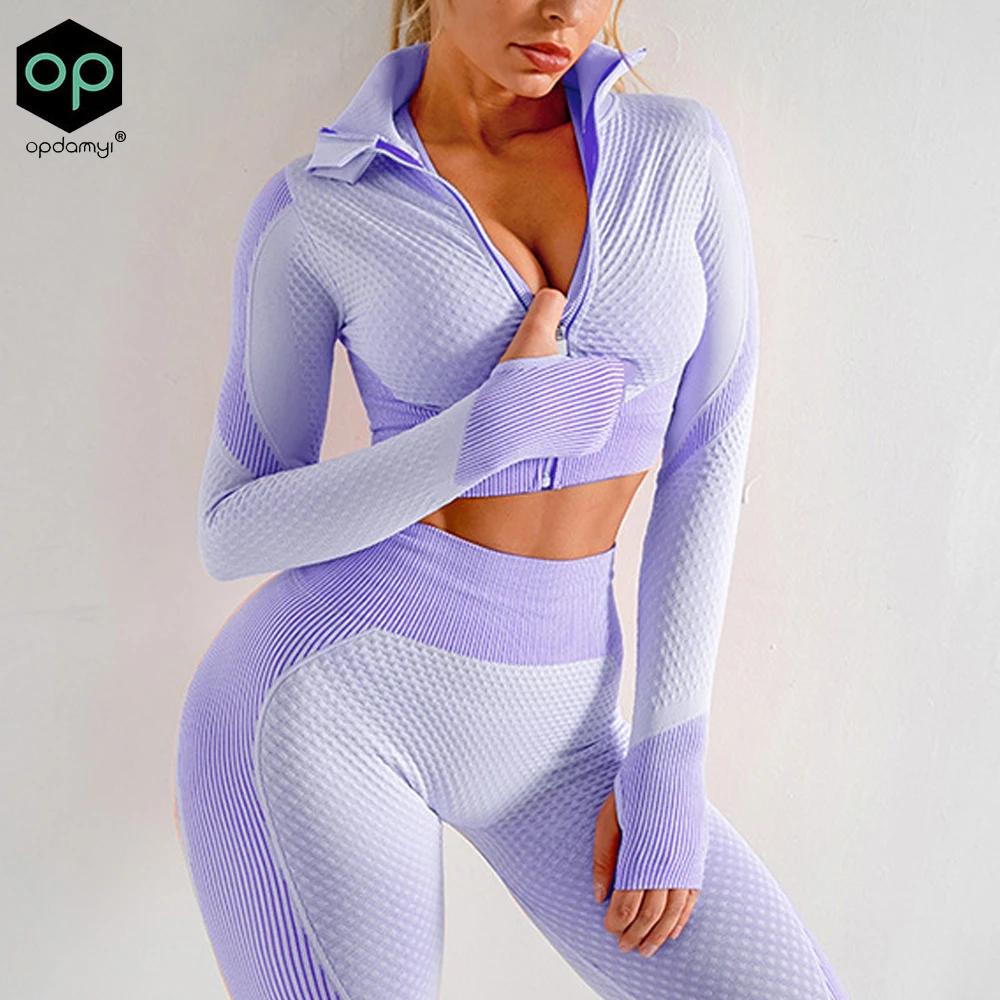 

Yoga Set Seamless Sportswear Yoga suit Fitness Clothing gym Sports Suits Workout Running Clothes legging sets for women