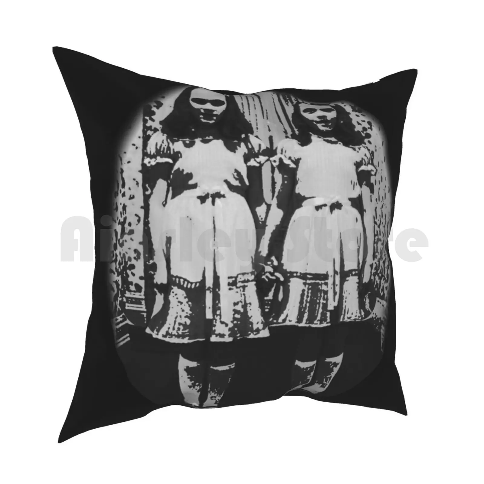 The Shining-Twins Pillow Case Printed Home Soft Throw Pillow The Shining Stephen King Movie Iconic Redrum Jack Overlook