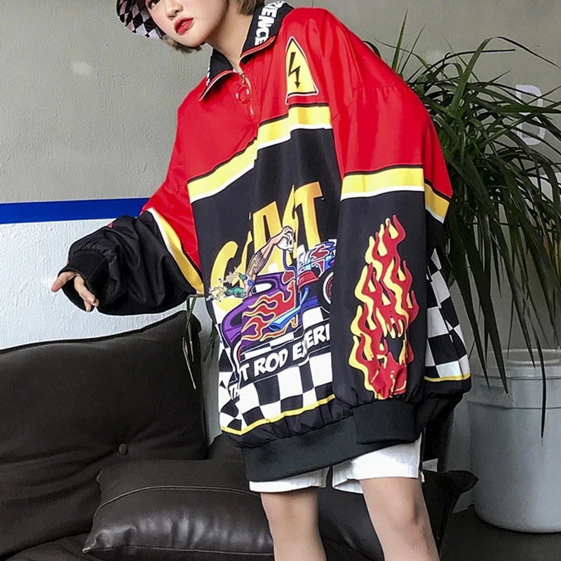 New Harajuku BF felpe cappotto donna e uomo Unisex Hip Hop Streetwear felpe capispalla taglie forti