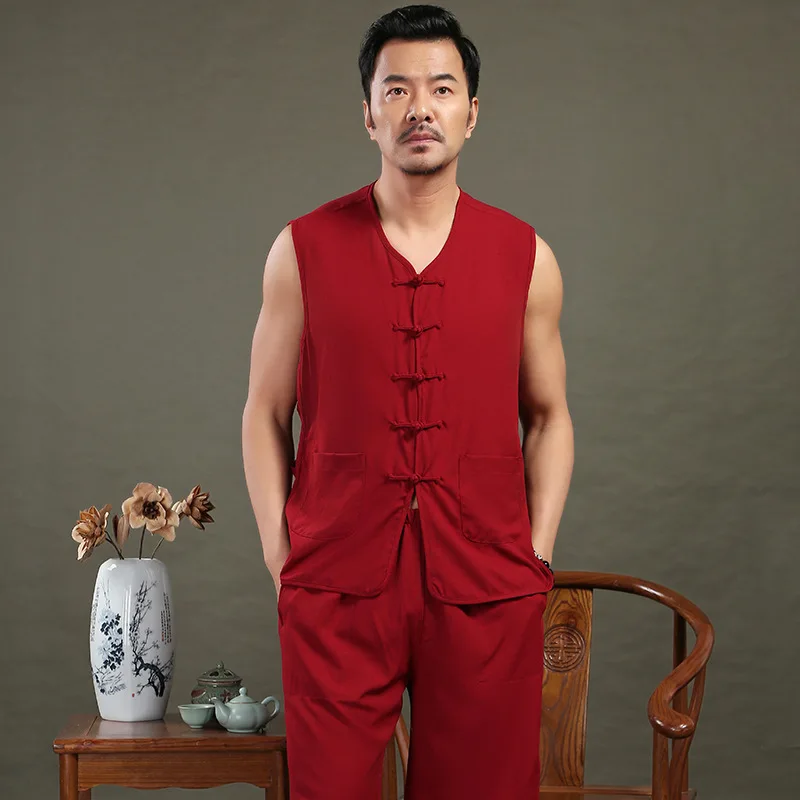 New Arrival Summer Shaolin Monk Kung Fu Uniform Wudang Taoist Tai Chi Suit Jacket and Trousers