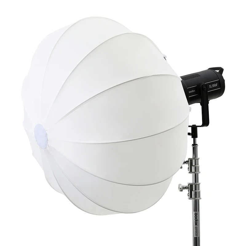 Imagem -04 - Caixa de Luz Macia Portátil Godox Spherical Bowens Mount Studio Flash Lanterna Softbox Cs50d Cs65d Cs85d 55cm 65cm 90cm