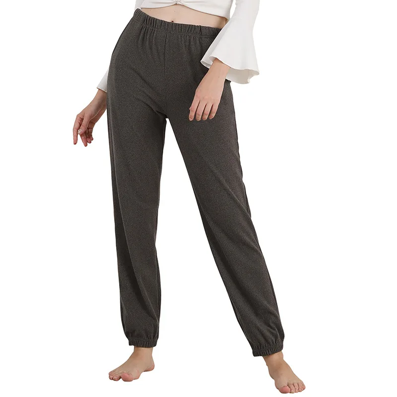 Soft Comfort Women Long Sleep Pants Lounge Wear 2XL-7XL Large Size Home Pants Women Autumn Winter Warm Pajamas Sleep Bottoms