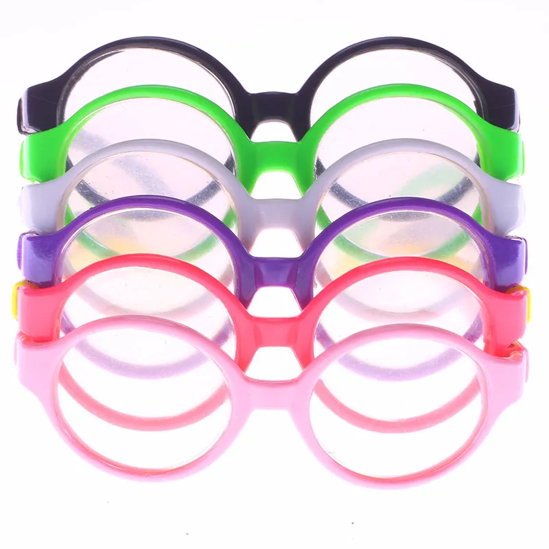 Doll  Glasses 8 Colors Doll Accessories Fit 18 Inch American Doll & Doll Baby For Our Generation Girl's Toy