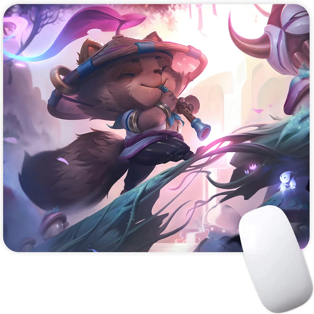 Large Gaming Mouse Pad Computer Mousepad PC Gamer Mouse Mat Laptop Mausepad League of Legends Teemo Carpet Keyboard Mat Desk Pad