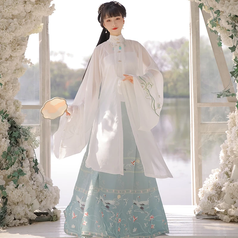 Traditional Women Hanfu Costume Fairy Dress Chinese Ancient Clothes Set Tang Dynasty Princess Cosplay Hanfu Stage Wear SL2896