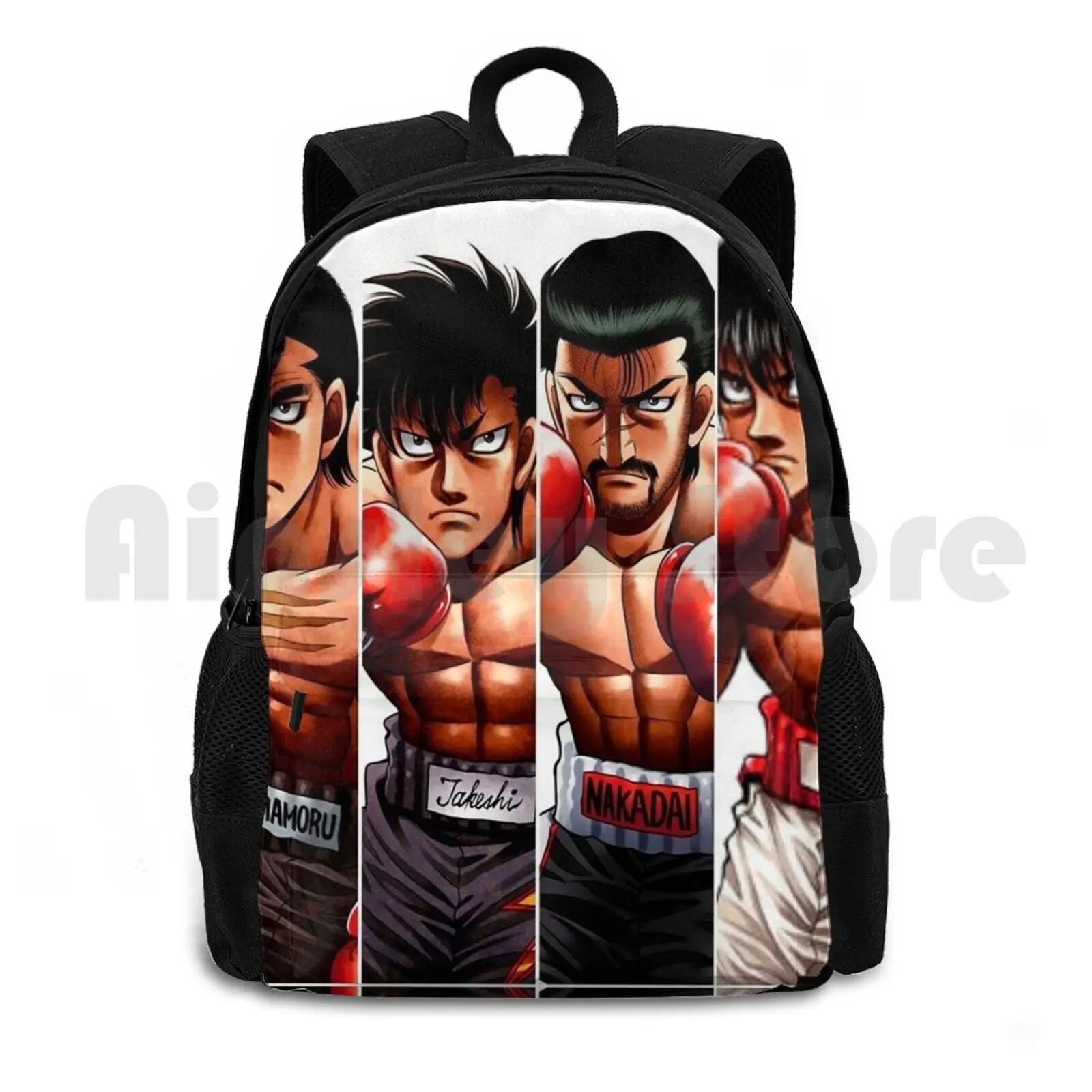 Hajime Outdoor Hiking Backpack Riding Climbing Sports Bag Hajime Makunouchi Ippo Hajime Boxing Boxer Hajime Sleeve Anime