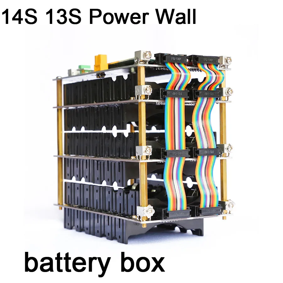 14S 13s 48V Power Wall battery pack 13 14 CELLS battery box Li-ion Lithium 18650 Lipo BMS PCB 20A 45A Protection board