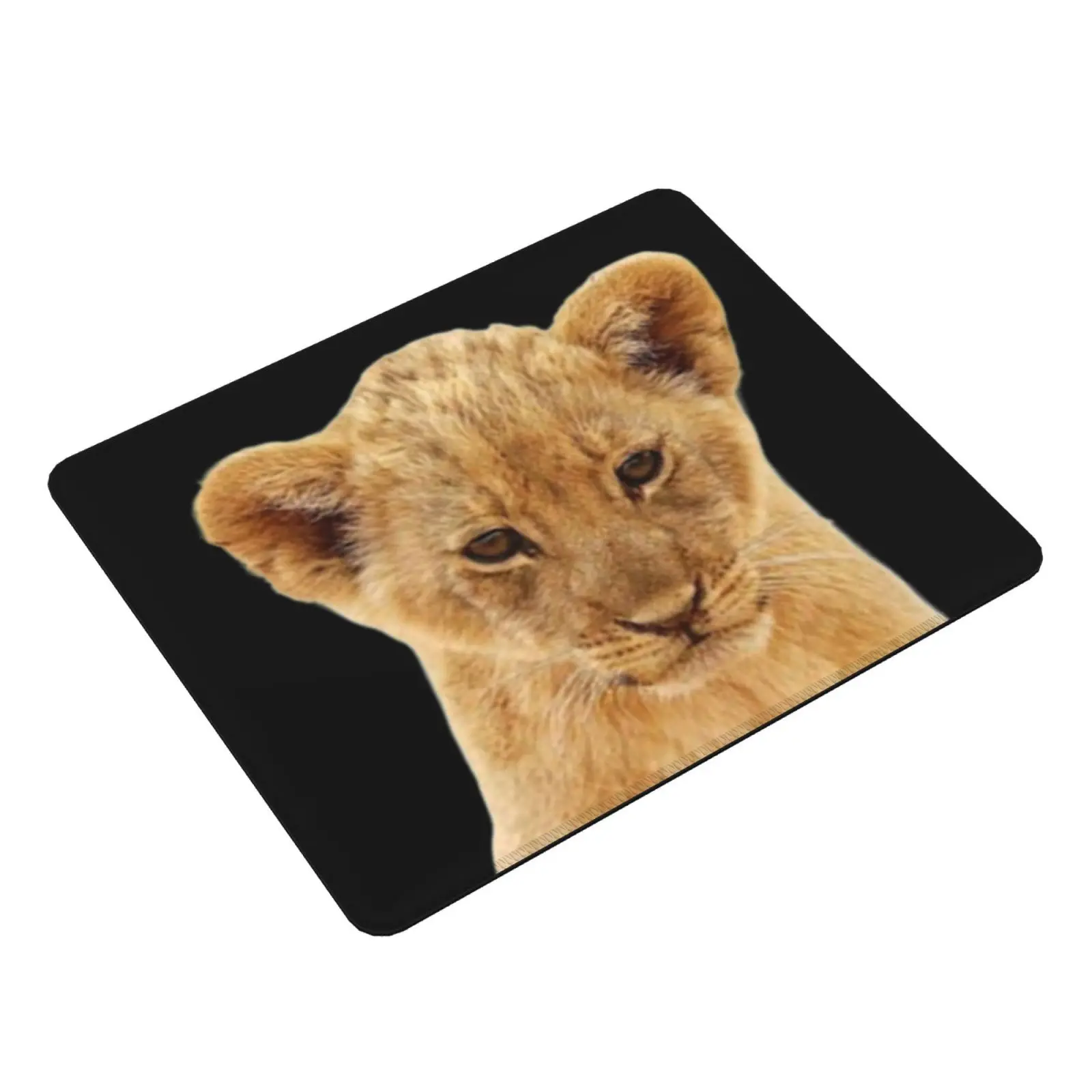 Lion Cub Mouse Pad DIY Print Lion Cub Cute Lion Baby Lion Lioness Lion King Adorable Nature Wild Baby