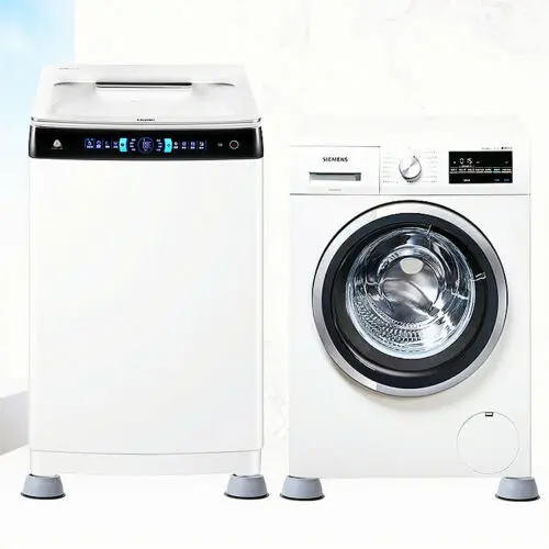 4Pcs Plastic Washing Machine Support Pad Mat Anti Vibration Leg Stopper Foot Pad Refrigerator Non-slip Mat