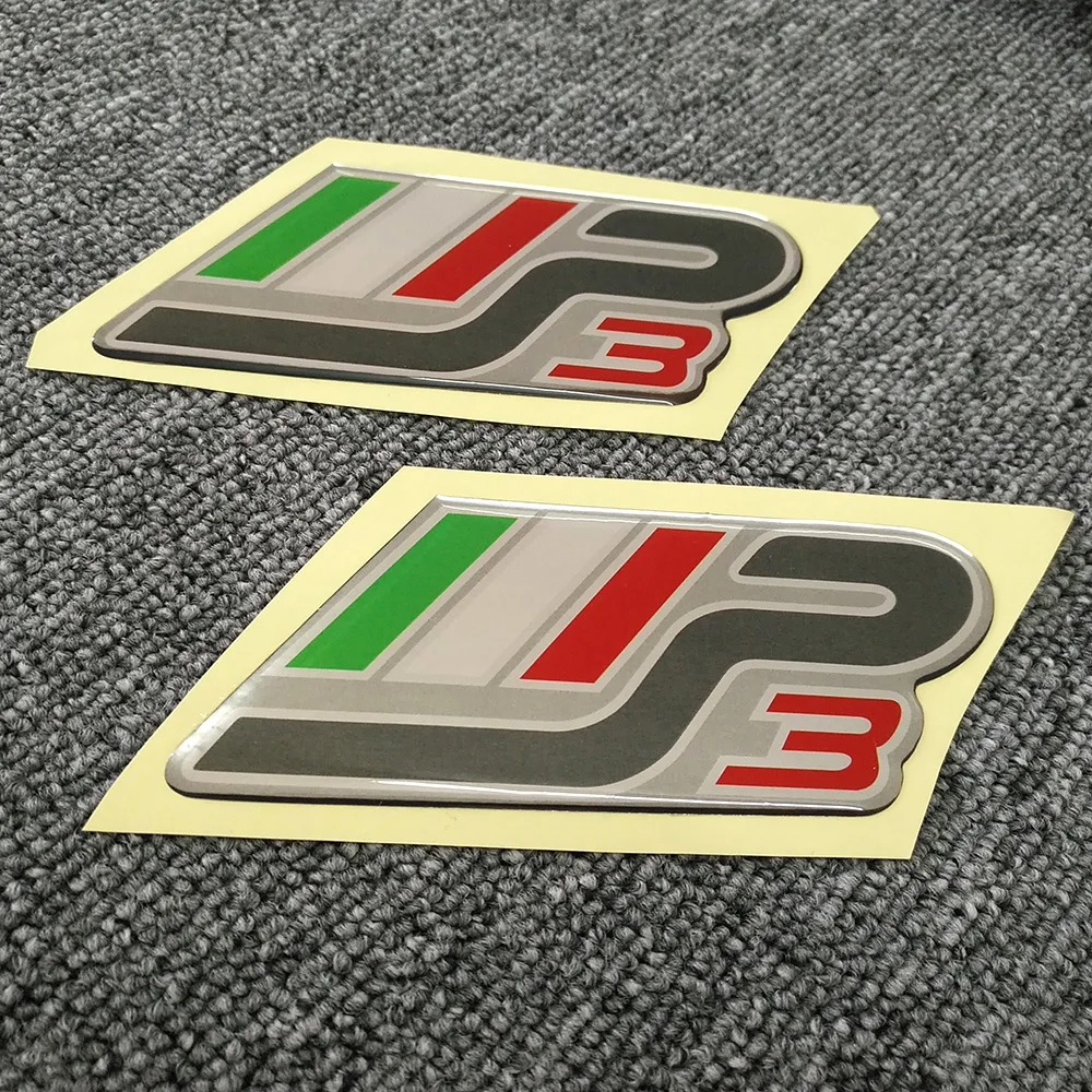 For PIAGGIO MP3 125 300 400 500 Moto Scooter Emblems 3D Logo Motorcycle Stickers