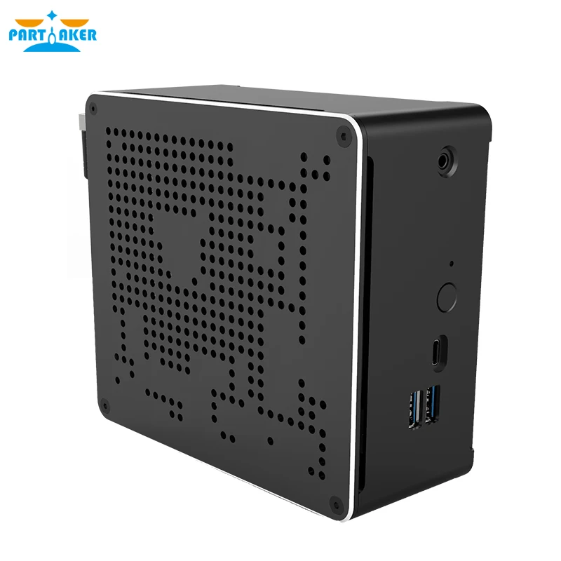 Parмягкий ПК 10-го поколения Nuc Intel i9 10980HK E-2186M Mini PC 2 Lans Win10 2 * DDR4 2 * NVME игровой настольный компьютер 4K DP HDMI2.0