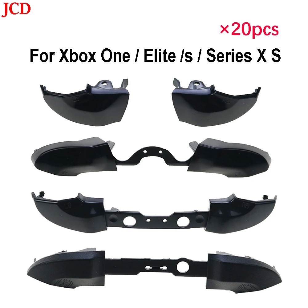 

JCD 20 PCS for Xbox One S Elite Controller RB LB Bumper Trigger Buttons Mod Kit for XBox Series X S Gamepad Game Accessories