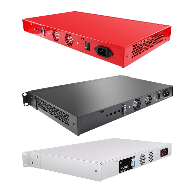 BKHD Intel 11th Gen 7505 6 Lan 2.5GbE Firewall alat 1U Rackmount Server, Router firewall Pfsense untuk warnet Internet