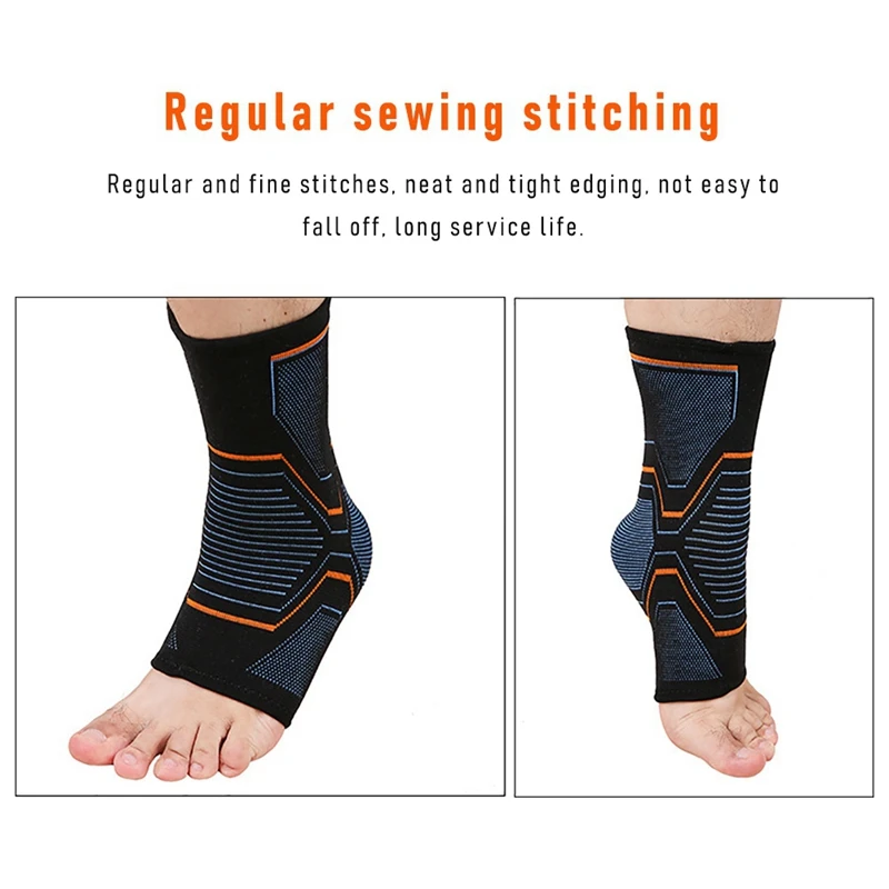 1 PCS 3D Compression Nylon Strap Belt Ankle Protector Football Ankle Support Basketball Ankle Brace Protective