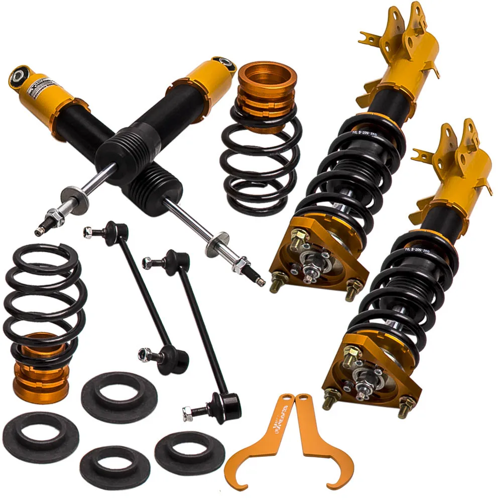 Adjustable Damping Height Coilovers For Honda Civic LX / EX / Hybrid / FG / FB 2012-2015 Shock Absorber Coil Spring Suspension