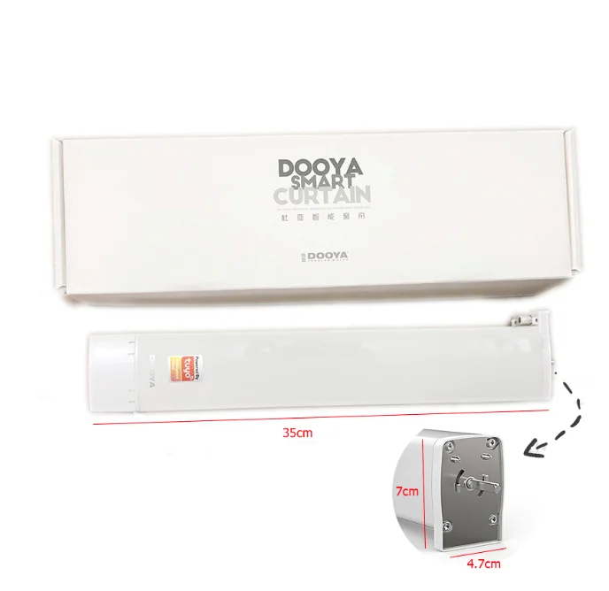 Smart home Motor Free shipping Dooya T10  Silent Quality Motorized Curtain Track  Match for Google Home Amazon Echo RS433