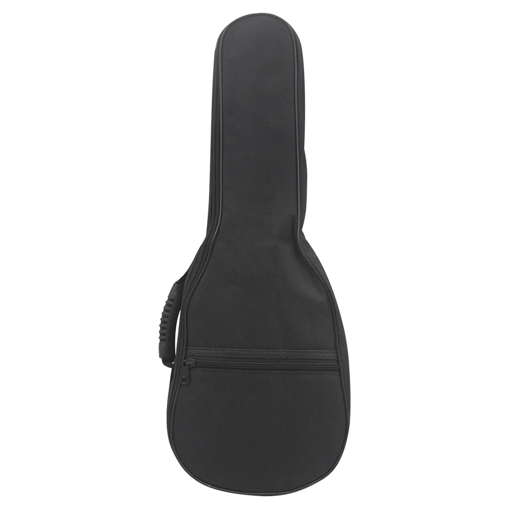 

21 Inch Universal Black Bag Small Guitar Oxford Cloth Soft Backpack Ukulele Adjustable Strap Bags String Instrument Accessories