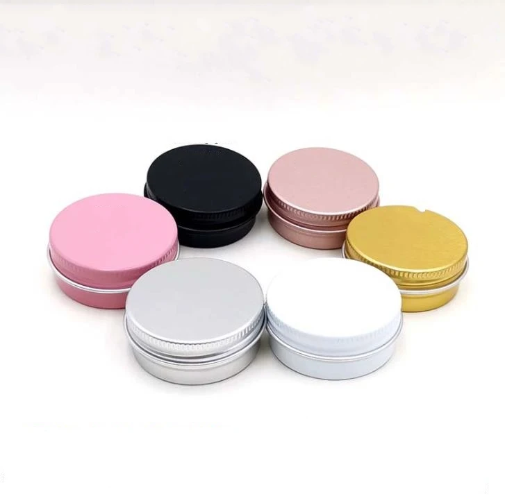 1000pcs 10g 30g 60g/ml Aluminum Tin Jar For Hand Face Cream Containers And Cosmetic Scents Candles SN1796