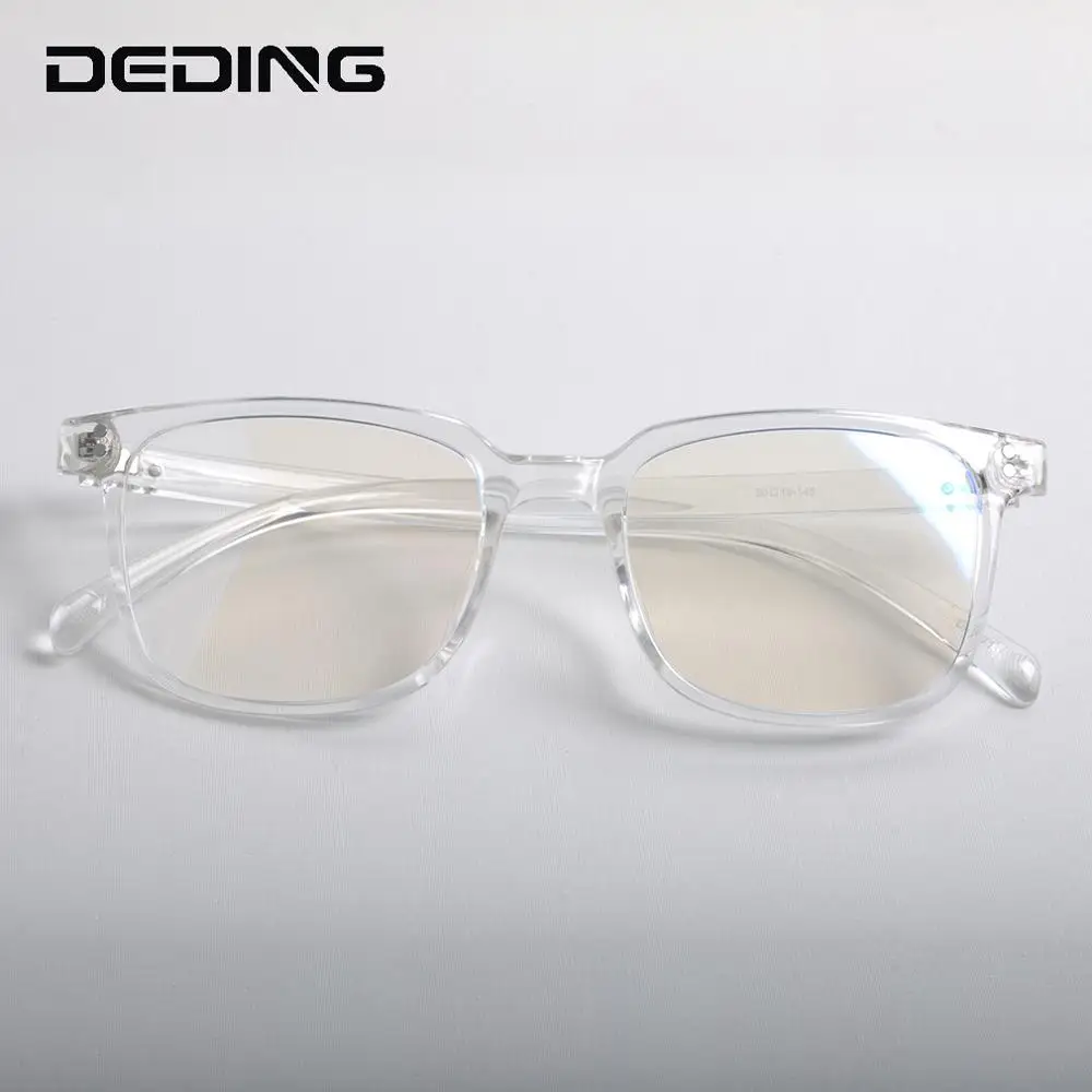 Optical Rectangular Ultralight TR90 Men Women Glasses Frame Prescription Eyeglasses Frames Women Clear Full Rim Eyewear DD1597