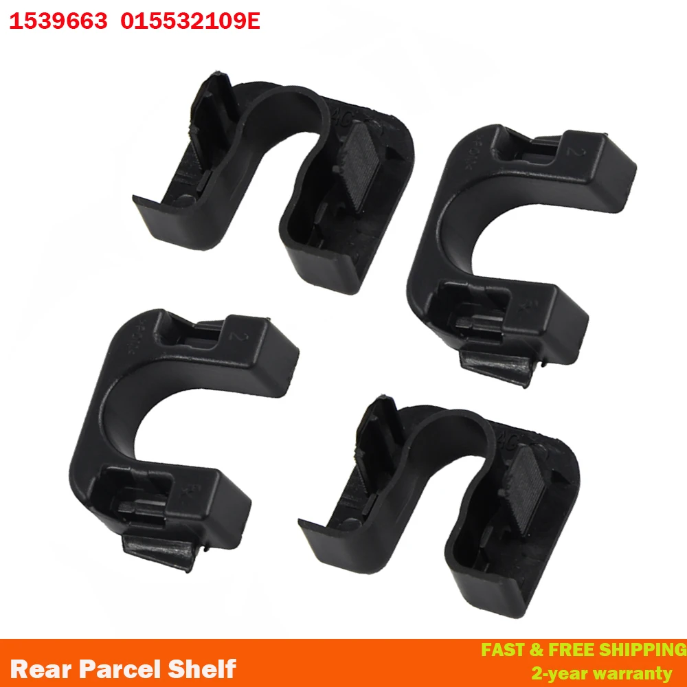 2Sets Rear Parcel Shelf Pivot Hinge Clip For Ford Fiesta MK7 MK8 Focus & Mondeo 8A6146698AA 8A61-46698-AA 1539663 015532109E