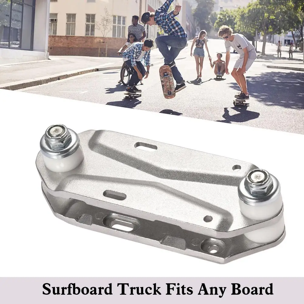 Skateboard And Rail Adapter Surfboard Truck Alloy Wear Resistance High Resilience SHR Shock Fits Any Board Replacement Parts