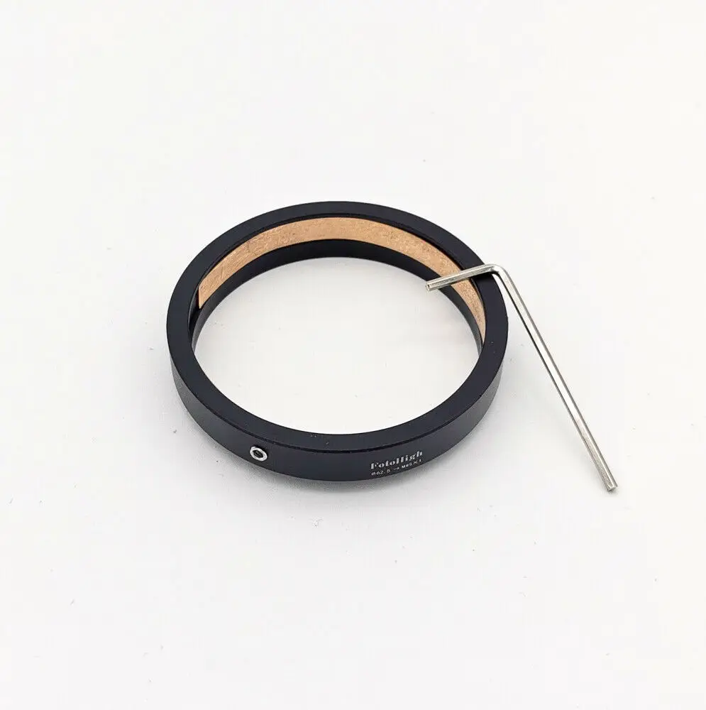 Nuovo adattatore filettato da 62.5mm a M65x1 con cerchio di protezione