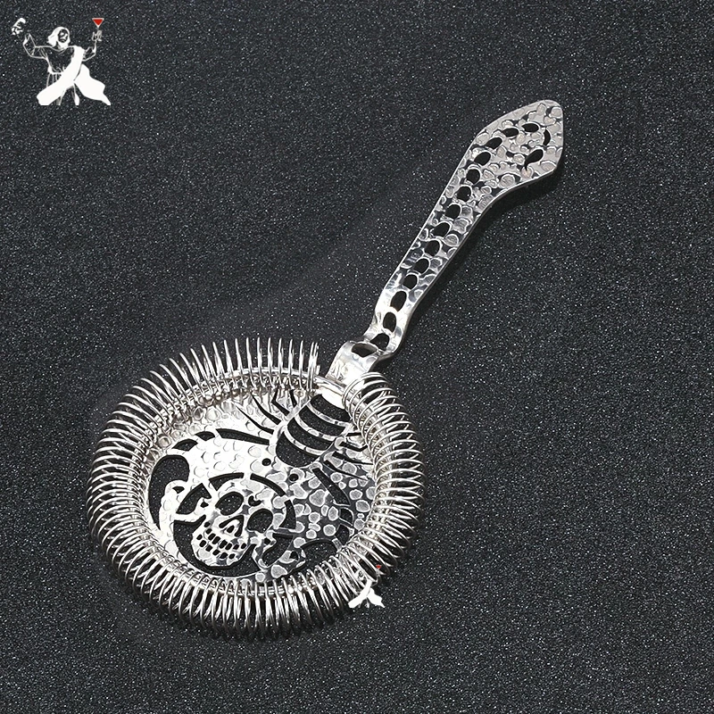 

Scorpion Skull Bar Strainer Sprung Cocktail Strainer Stainless Steel Strainer Bar Tools