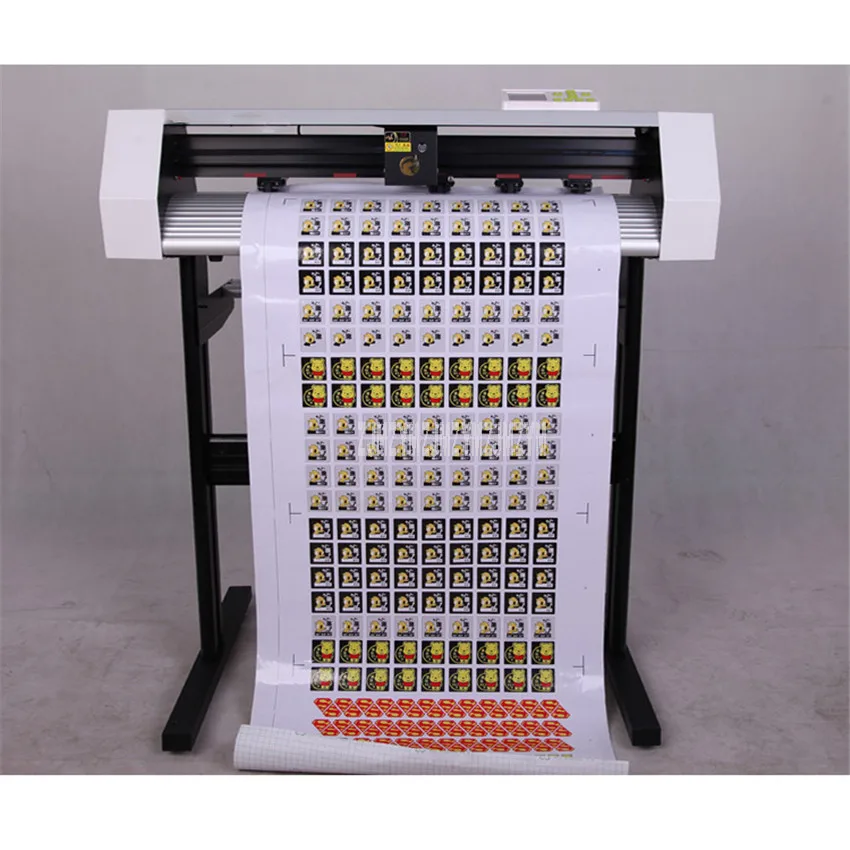 MXT430 38cm Width Camera Automatic Positioning 3M Reflective Film Contour Cutting Plotter Machine Sticker Label Plotter