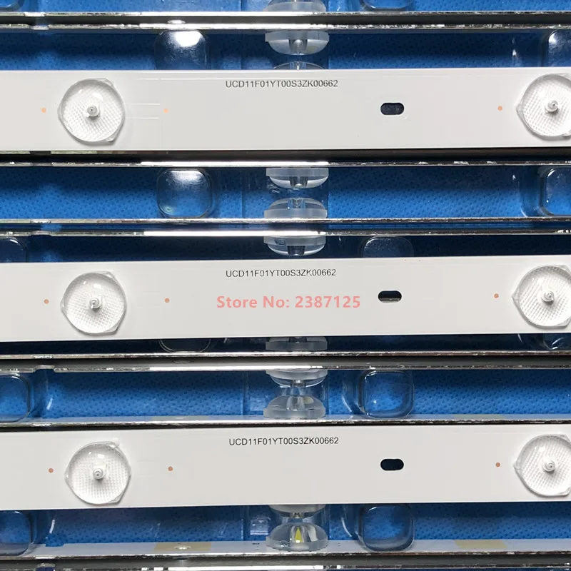 15PCS 7LEDs LED Strip para LED40M3000A LED40R6000 40PFG4109/78 40PHG4109/78 40PFT4109/60