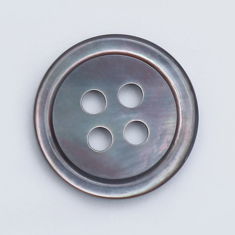 20pcs 9-12mm White Grey Natural Shell Sewing Buttons Color Mother Of Pearl MOP Round Shell Button Garment Sew Accessories DIY