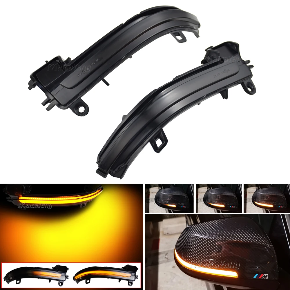 For BMW F20 F30 F31 F21 F22 F23 F32 F33 F34 X1 E84 F36 Dynamic Blinker LED Turn Signal Light Side Mirror Indicator Sequential