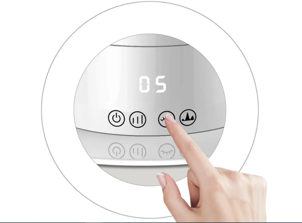 Kalt- und Warmluft-Ventilator mit Fernbedienung, blattloser Kühlventilator, 220V, ultra-leiser elektrischer Ventilator, Luftreiniger, Top-Qualität, Timer 1-9 Stunden – Detail 9