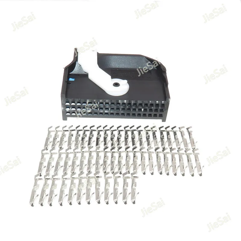 54 Pin 4E0 972 144 Car Bluetooth Module Plug Female Connector With Terminals 4E0972144 For Audi BMW