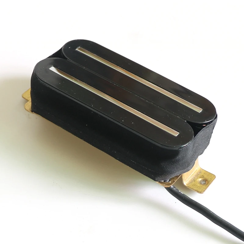 Donlis Hot Dual Rail LP Humbucker Guitar Pickup With Metal Blade And 4 Conductor Output Wire