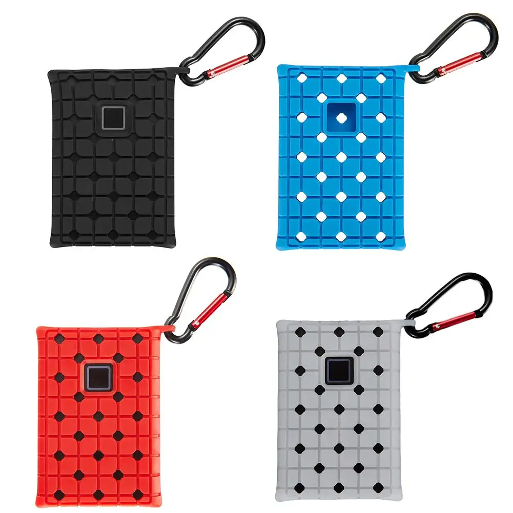 Funda de silicona para disco duro Samsung T7 SSD, cubierta protectora anticaída