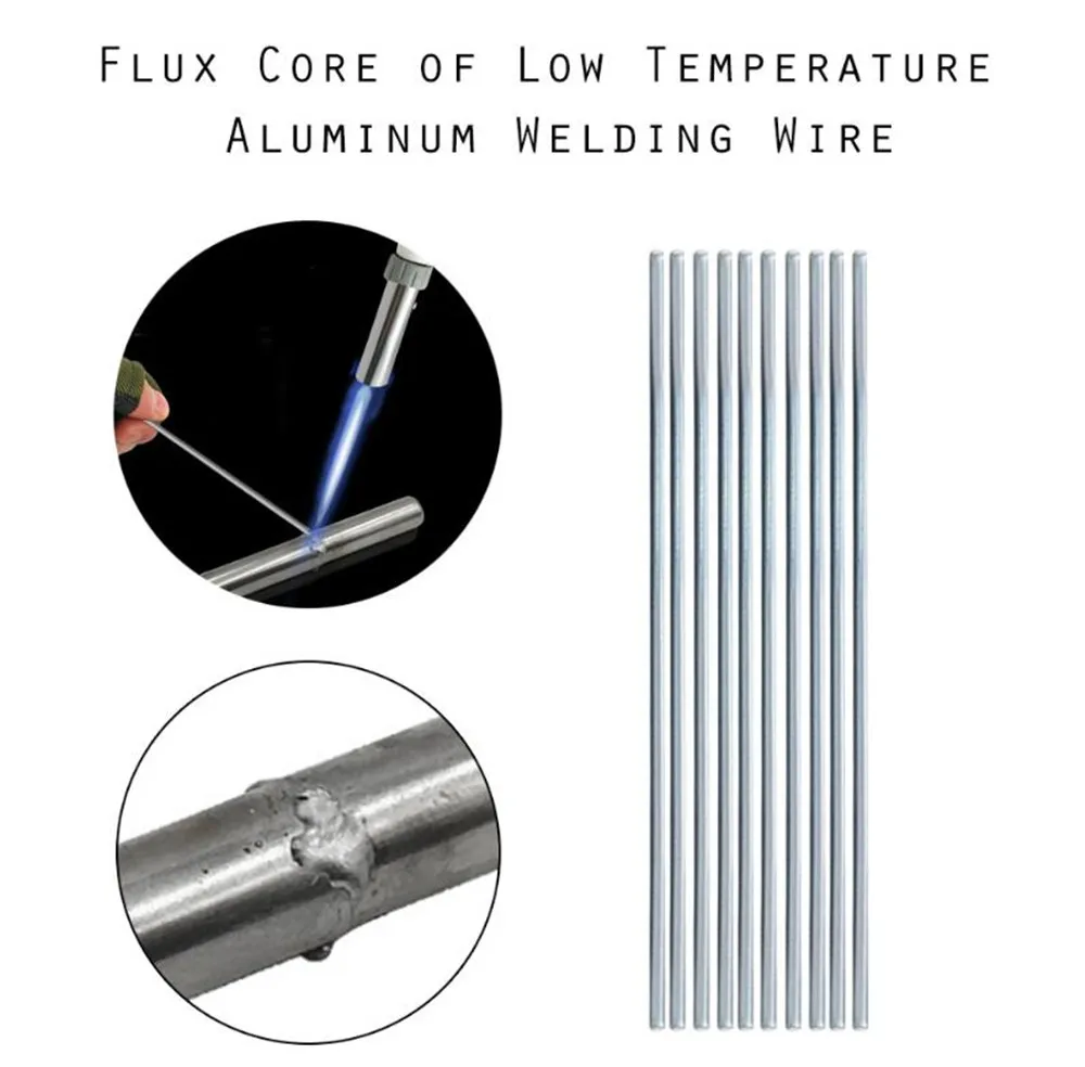 Hot 5000pcs/lot Aluminium Flux Cored Weld Wire Easy Melt Welding Rods for Aluminum Welding Soldering No Need Solder Powder