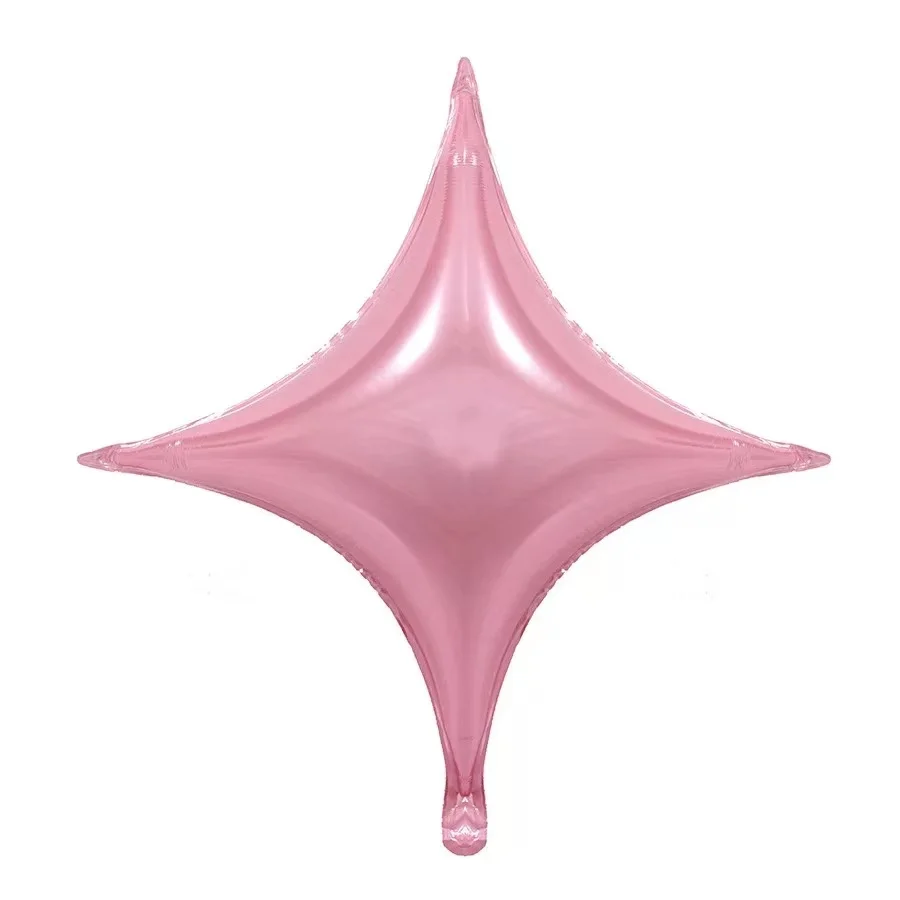 5pcs/10pcs 10inch small four-pointed star aluminum film balloon birthday party wedding decoration star balloon happy new year