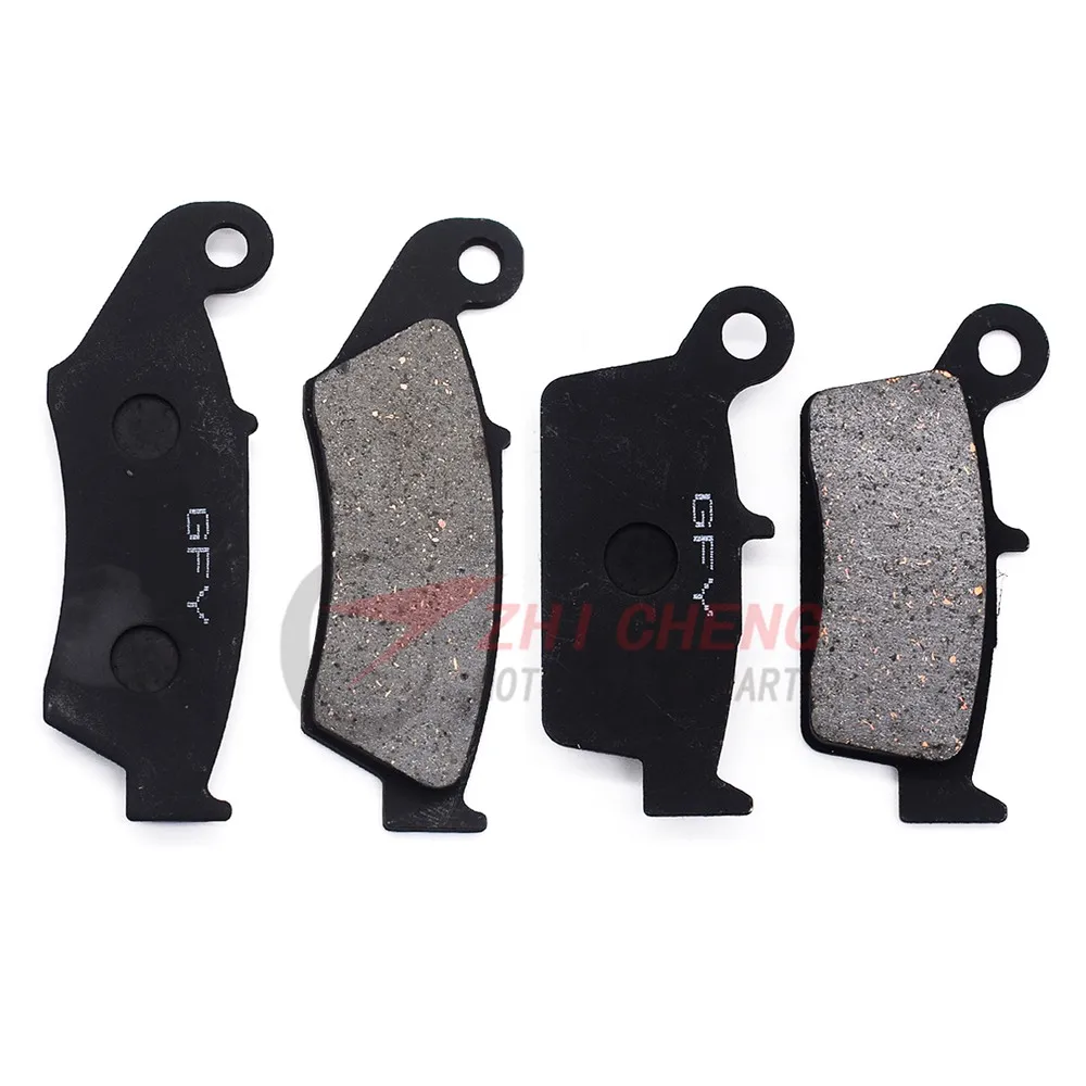 Motorcycle Front Rear Brake Pads For Honda CR125 CR250 CR 125 250 1995-2001 CRF230L CRF230M CRF 230 L 2008-2010 XR250R 1990-2004