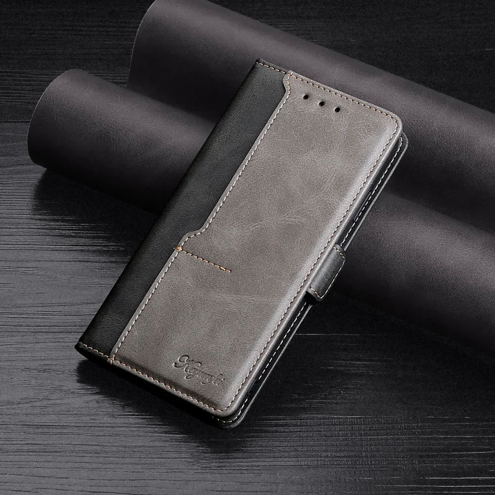 Flip Case For OPPO Realme 2 3 5 5i 6 7 8 Pro Realme X3 X2 X7 C11 C12 C15 C17 C21 Hit Color Leather Phone Cover holder